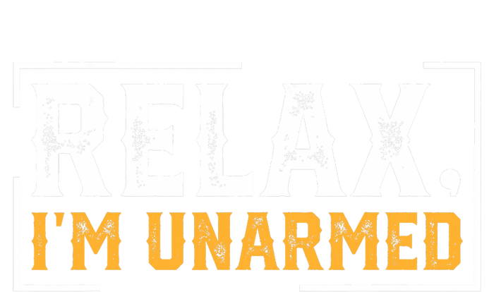 Relax I’M Unarmed Funny Hand Amputee Valucap Bio-Washed Visor