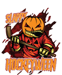 Hockey Slappy Hockeyween Pumpkin Jack O Lantern Halloween Tall Long Sleeve T-Shirt