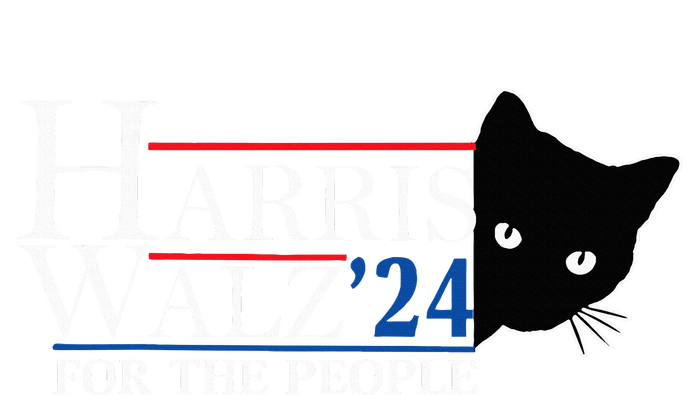 Harris Waltz 2024 For The People Cat Lady Kamala Harris 2024 Flexfit Unipanel Trucker Cap