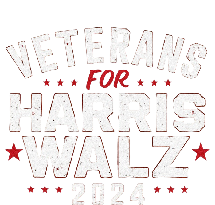 Veterans For Harris Waltz 2024 Election Vote Blue Democrat Gift T-Shirt