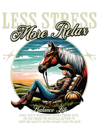 Less Stress More Relax Cowgirl T-Shirt