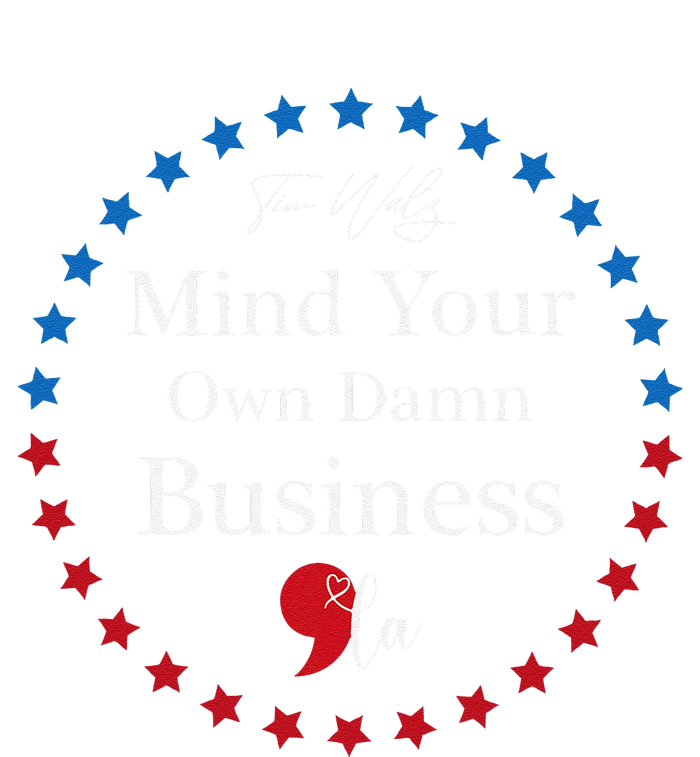 Harris Waltz 2024 Mind Your Own Damn Business Ladies PosiCharge Competitor Racerback Tank