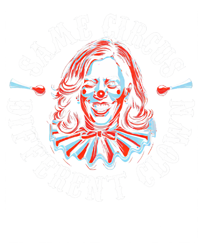 Same Circus Different Clown Funny Kamala Harris Clown T-Shirt