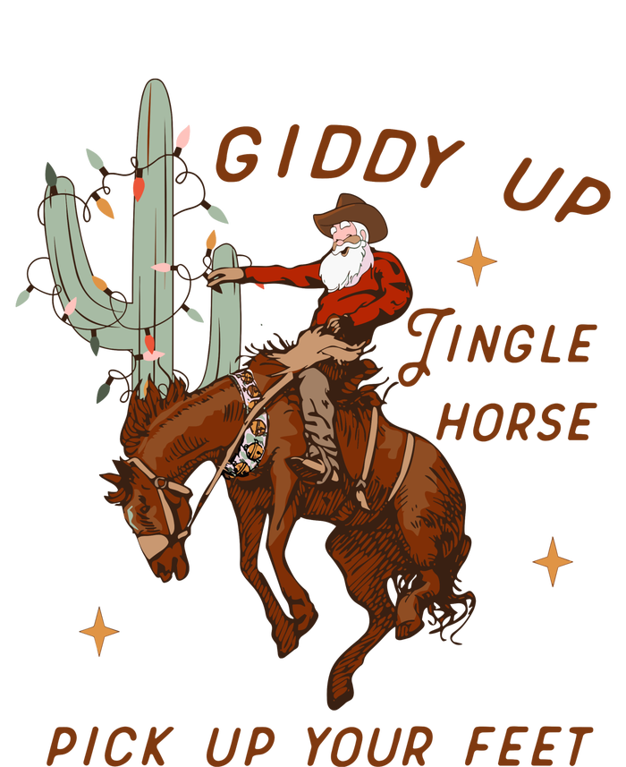 Giddy Up Jingle Horse Pick Up Your Feet T-Shirt