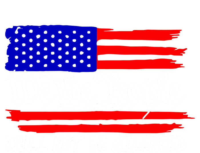 We The People Will Not Be Silenced Ladies Essential Flowy Tank