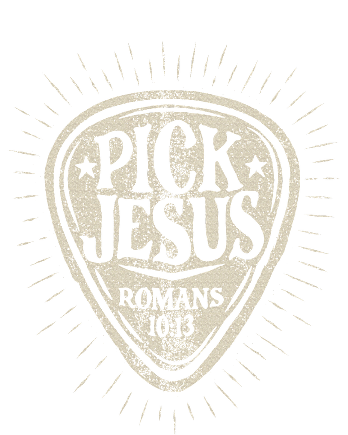 Guitar Pick Jesus Christian Music Guitarist Pastor T-Shirt