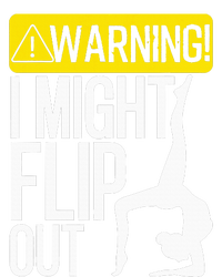 Funny Warning I Might Flip Out Gymnastics Art T-Shirt