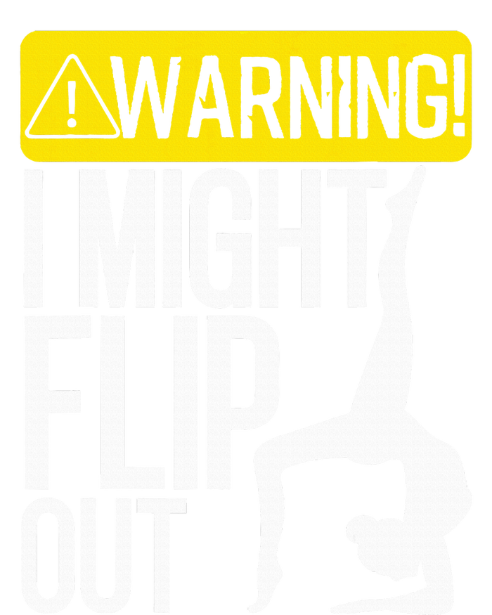 Funny Warning I Might Flip Out Gymnastics Art T-Shirt