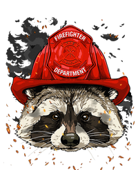 Firefighter Raccoon Fire Department Fireman Trash Panda T-Shirt