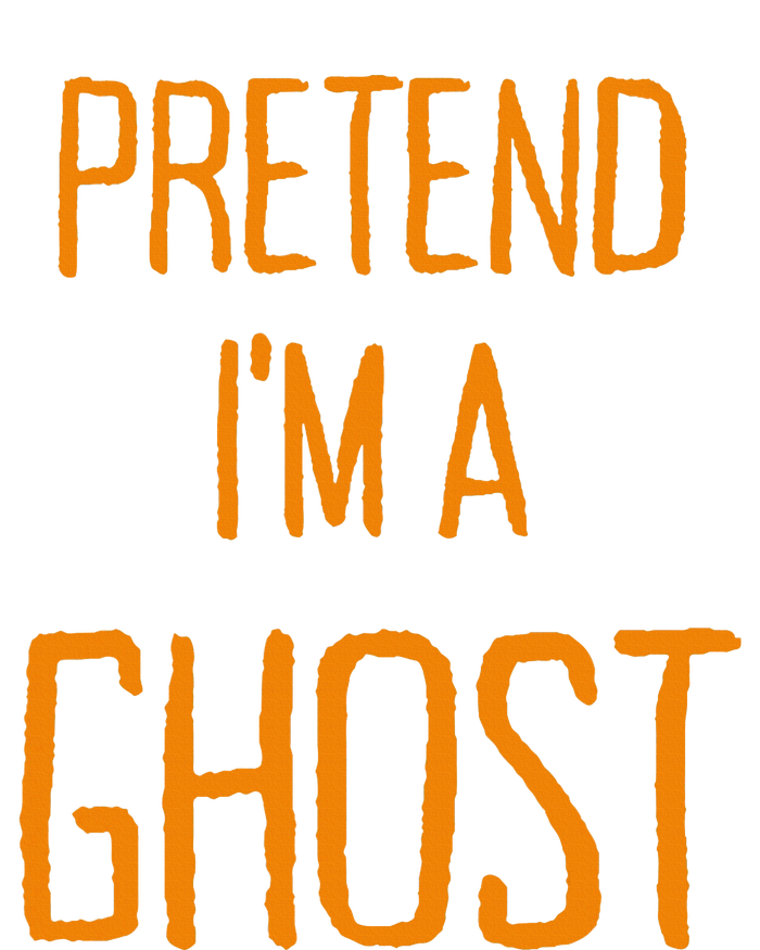 Pretend IM A Ghost Women Lazy Halloween Dry Zone Grid Polo