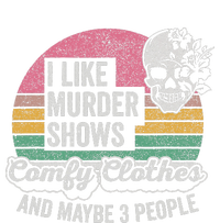 Retro I Like Murder Shows Comfy Clothes And Maybe 3 People Kids Long Sleeve Shirt