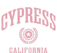 Cypress Ca Vintage College Sports Design T-Shirt