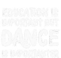 Education Is Important But Dance Is Importanter Funny Doggie Tank