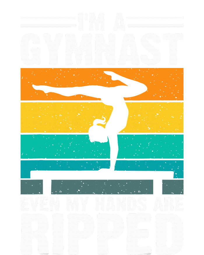 IM A Gymnast Even My Hands Are Ripped Womens California Wash Sweatshirt