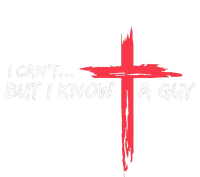 I CanT But I Know A Guy Jesus Cross Funny Christian Kids Long Sleeve Shirt