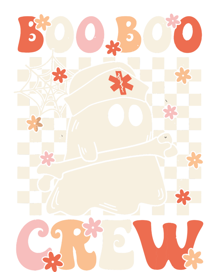 Groovy Boo Boo Crew Nurse Ghost Paramedic Emt Ems Halloween Women's Pullover Hoodie