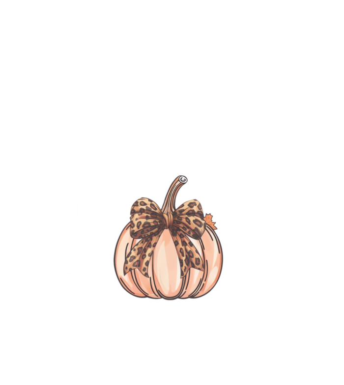 Growing A Little Pumpkin Pregnancy Announcement Halloween Poster