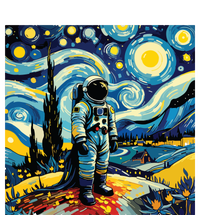 Van Gogh Starry Night Astronaut Space Lovers T-Shirt