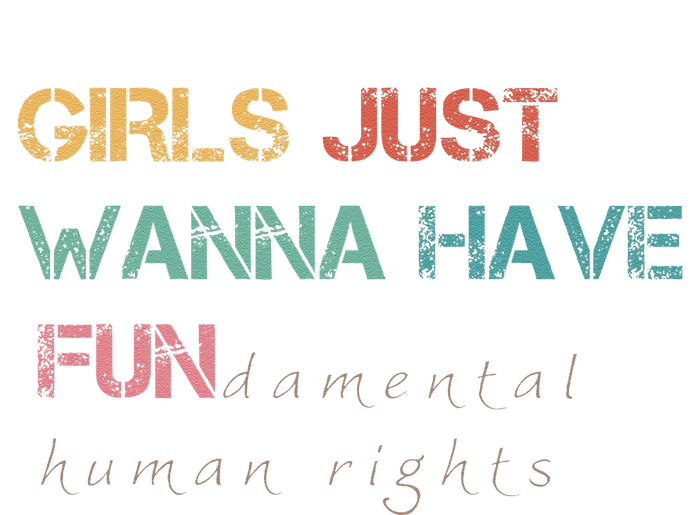 Just Want To Have Fundamental Rights Women's Racerback Tank