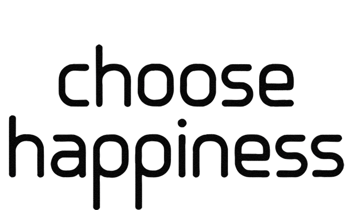 Choose Happiness Inspirational Quote T-Shirt