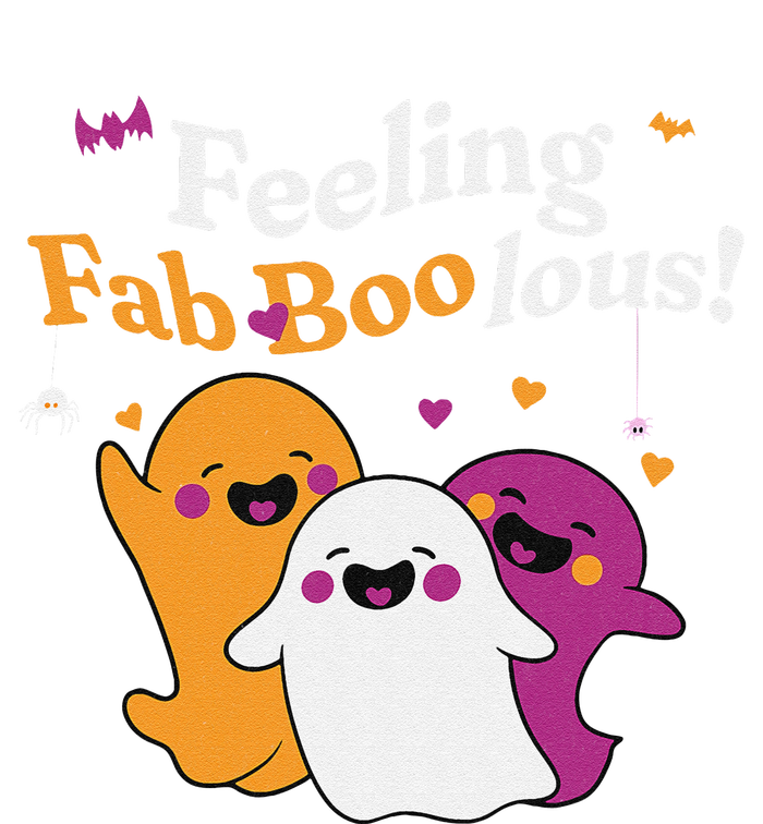 Cute Ghost Trio Boo Halloween Fab Boo Lous Valucap Bio-Washed Visor