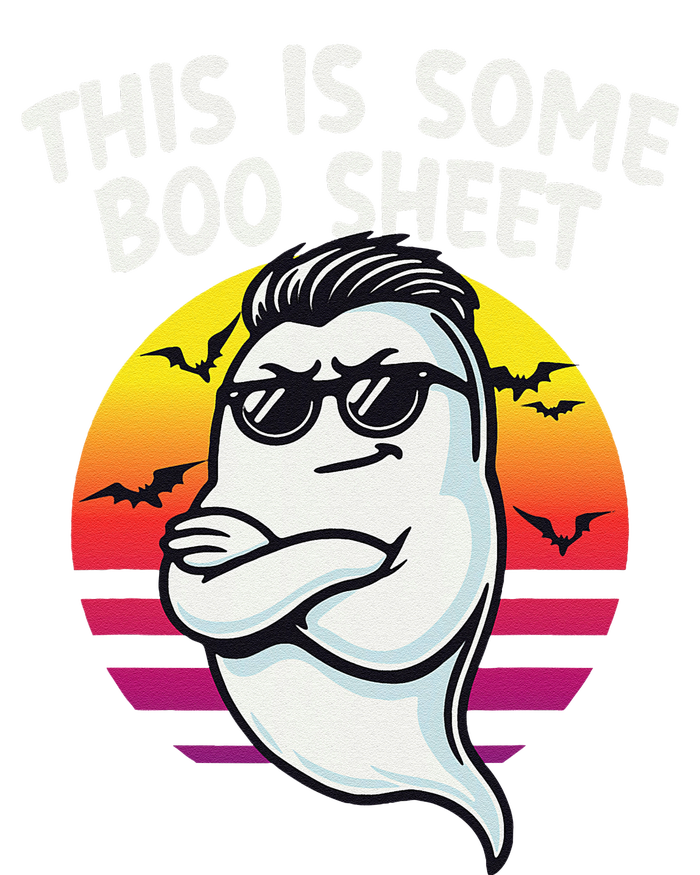 This Is Some Boo Sheet Funny Retro Halloween Ghost Women's T-Shirt