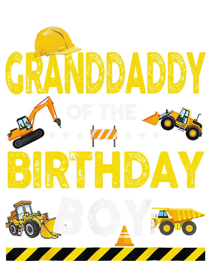 Granddaddy Of The Birthday Boy Construction Worker Birthday T-Shirt