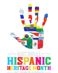 Hispanic Heritage Month All Latino Countries Flag Hand Magnet