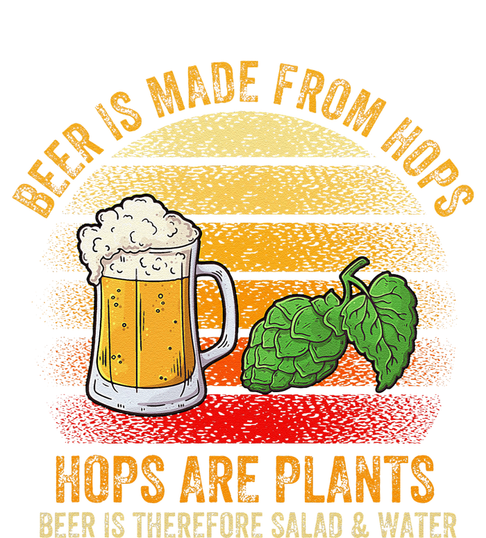 Hops Are Plants Beer Therefore Salad & Water Doggie Tank