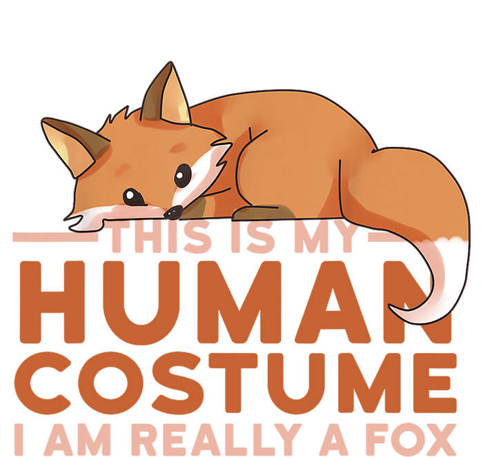 This Is My Human Costume IM Really A Fox Halloween Funny Youth Performance Sprint T-Shirt