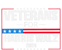 Veterans For Harris Walz 2024 Presidential Campaign Gift Full Zip Hoodie