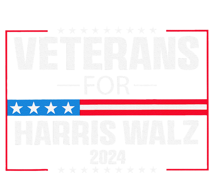 Veterans For Harris Walz 2024 Presidential Campaign Gift Full Zip Hoodie