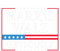 Harris Waltz 2024 Obviously Kamala Harris Tim Walz 2024 Tall Hoodie