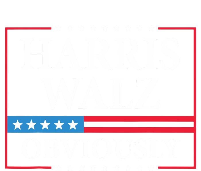 Harris Waltz 2024 Obviously Kamala Harris Tim Walz 2024 Tall Hoodie