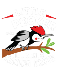 Little Pecker Club Lil Gents Making Dents Retro Woodpecker T-Shirt