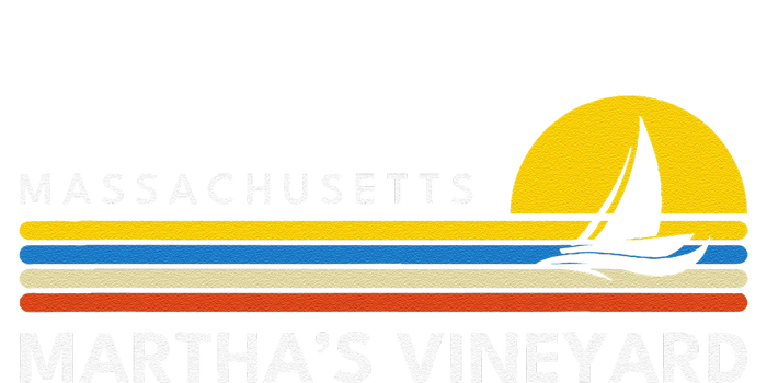 MarthaS Vineyard Massachusetts Ma Souvenirs Vintage Retro T-Shirt