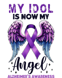 My Idol Is Now My Angel AlzheimerS Awareness Month Ladies PosiCharge Competitor Racerback Tank