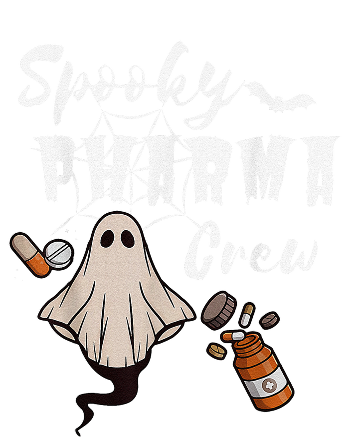 Spooky Pharma Crew Ghost Halloween Pharmacist Pharmacology T-Shirt