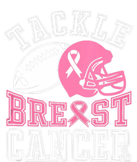 Tackle Breast Cancer Awareness Football Lover Women's Crop Top Tee