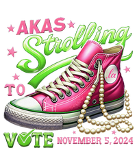 Akas Strolling To Vote November 5 2024 Kamala Harris Gift V-Neck T-Shirt