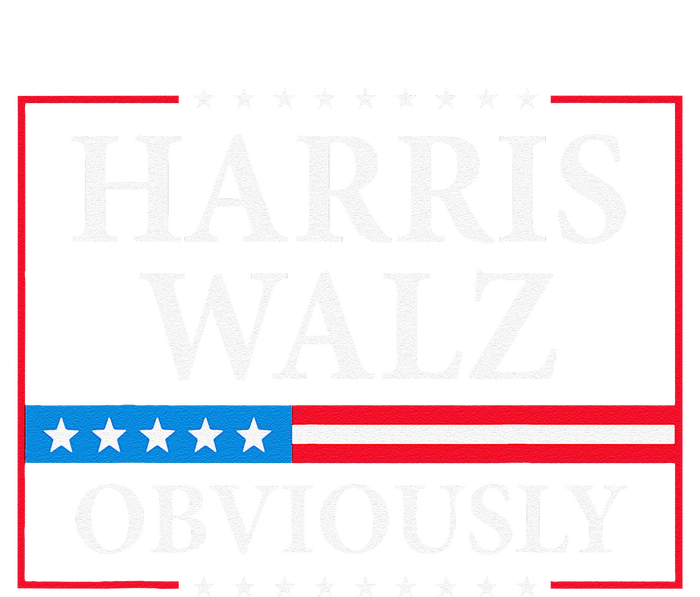 Harris Waltz 2024 Obviously Kamala Harris Tim Walz 2024 Gift T-Shirt