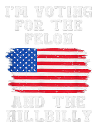 I’M Voting For The Felon & The Hillbilly Trump 2024 Gift T-Shirt