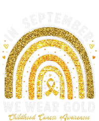 In September We Wear Gold Childhood Cancer Awareness Gift Performance Sprint T-Shirt