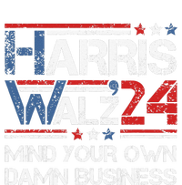 Kamala Harris Walz Waltz Mind Your Own Damn Business Gift T-Shirt