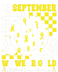 Childhood Cancer Awareness In September We Wear Gold Groovy T-Shirt