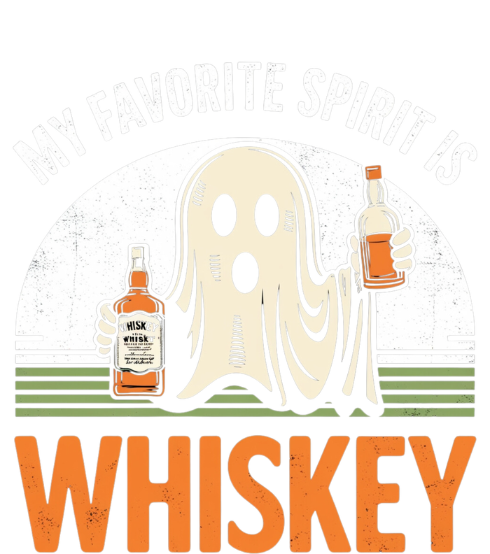 My Favorite Spirit Is Whiskey Funny Halloween Design Toddler Sweatshirt