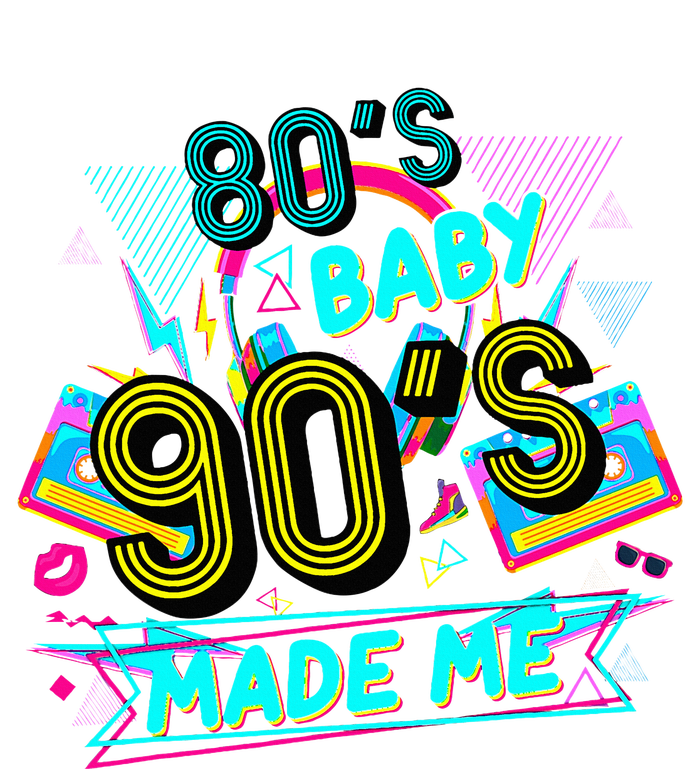 80s Baby 90s Made Me Funny Retro 1980s Tank Top