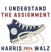 I Understand The Assignment Harris Walz 2024 Garment-Dyed Sweatshirt