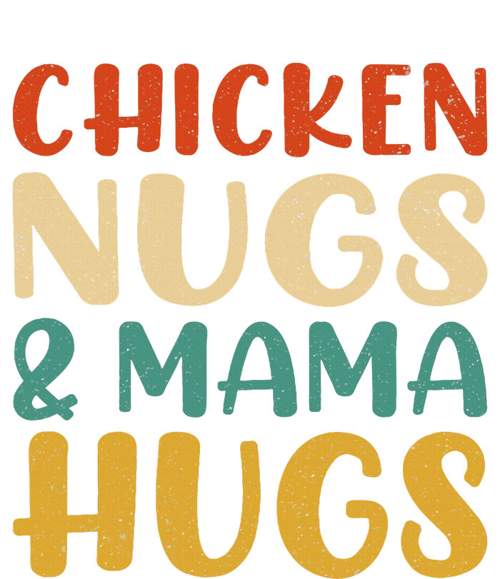 Chicken Nugs And Mama Hugs Nuggets Foodies Lovers Snapback Five-Panel Rope Hat