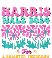 Harris Waltz 2024 For A Brighter Tomorrow Boho Aesthetic Joy Premium T-Shirt